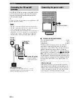 Preview for 26 page of Yamaha RX-V661 Owner'S Manual