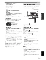 Preview for 29 page of Yamaha RX-V661 Owner'S Manual