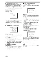 Preview for 80 page of Yamaha RX-V661 Owner'S Manual