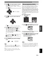 Preview for 91 page of Yamaha RX-V661 Owner'S Manual