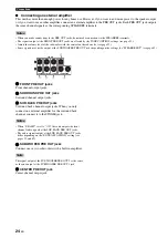 Preview for 28 page of Yamaha RX V663 - AV Receiver Owner'S Manual