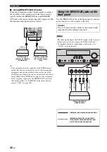 Preview for 30 page of Yamaha RX V663 - AV Receiver Owner'S Manual