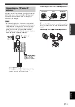 Preview for 31 page of Yamaha RX V663 - AV Receiver Owner'S Manual