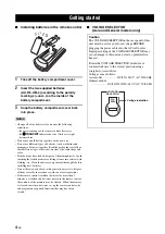 Preview for 6 page of Yamaha RX-V663 Owner'S Manual