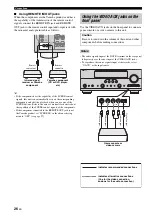 Preview for 28 page of Yamaha RX-V663 Owner'S Manual