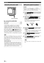 Preview for 30 page of Yamaha RX-V663 Owner'S Manual