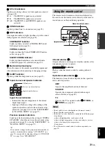 Preview for 33 page of Yamaha RX-V663 Owner'S Manual