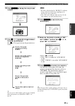 Preview for 37 page of Yamaha RX-V663 Owner'S Manual