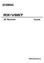 Preview for 139 page of Yamaha RX-V667 Owner'S Manual