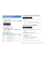 Preview for 105 page of Yamaha RX-V673 Owner'S Manual