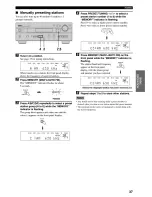 Предварительный просмотр 41 страницы Yamaha RX-V730 Owner'S Manual