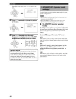 Предварительный просмотр 46 страницы Yamaha RX-V730 Owner'S Manual