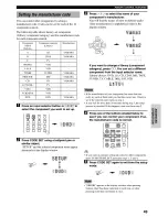 Предварительный просмотр 53 страницы Yamaha RX-V730 Owner'S Manual