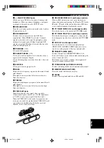 Предварительный просмотр 7 страницы Yamaha RX-V730RDS Owner'S Manual