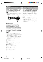 Предварительный просмотр 20 страницы Yamaha RX-V730RDS Owner'S Manual