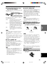 Предварительный просмотр 31 страницы Yamaha RX-V730RDS Owner'S Manual