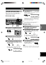 Предварительный просмотр 37 страницы Yamaha RX-V730RDS Owner'S Manual