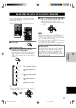 Предварительный просмотр 57 страницы Yamaha RX-V730RDS Owner'S Manual