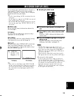 Preview for 23 page of Yamaha RX-V740 Owner'S Manual