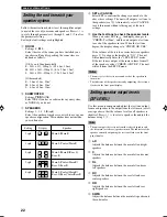 Preview for 26 page of Yamaha RX-V740 Owner'S Manual