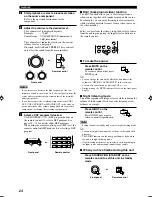 Preview for 28 page of Yamaha RX-V740 Owner'S Manual