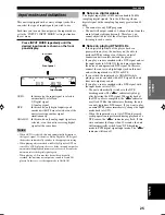 Preview for 29 page of Yamaha RX-V740 Owner'S Manual