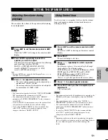 Preview for 55 page of Yamaha RX-V740 Owner'S Manual