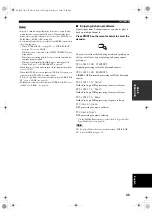 Предварительный просмотр 39 страницы Yamaha RX-V750 Owner'S Manual