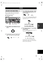 Предварительный просмотр 43 страницы Yamaha RX-V750 Owner'S Manual