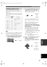 Предварительный просмотр 67 страницы Yamaha RX-V750 Owner'S Manual