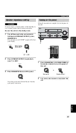 Предварительный просмотр 25 страницы Yamaha RX-V757 Owner'S Manual