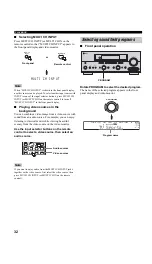 Предварительный просмотр 34 страницы Yamaha RX-V757 Owner'S Manual