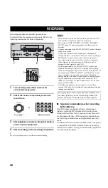 Предварительный просмотр 50 страницы Yamaha RX-V757 Owner'S Manual