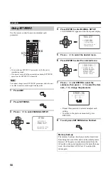 Предварительный просмотр 58 страницы Yamaha RX-V757 Owner'S Manual