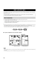 Предварительный просмотр 78 страницы Yamaha RX-V757 Owner'S Manual