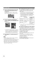 Предварительный просмотр 80 страницы Yamaha RX-V757 Owner'S Manual