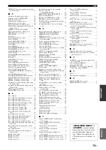 Preview for 157 page of Yamaha RX-V765BL Owner'S Manual