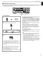 Preview for 45 page of Yamaha RX-V795a Owner'S Manual