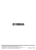 Preview for 90 page of Yamaha RX-V795a Owner'S Manual