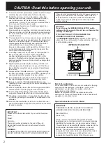 Preview for 4 page of Yamaha RX-V795RDS Owner'S Manual