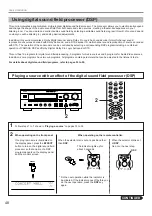 Preview for 50 page of Yamaha RX-V795RDS Owner'S Manual