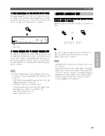 Preview for 31 page of Yamaha RX-V800 Owner'S Manual