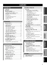 Preview for 3 page of Yamaha RX-V800RDS Owner'S Manual