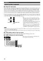 Preview for 16 page of Yamaha RX-V800RDS Owner'S Manual