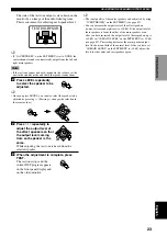 Preview for 25 page of Yamaha RX-V800RDS Owner'S Manual