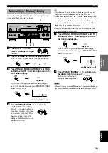 Preview for 33 page of Yamaha RX-V800RDS Owner'S Manual