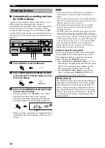 Preview for 34 page of Yamaha RX-V800RDS Owner'S Manual