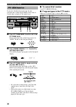 Preview for 38 page of Yamaha RX-V800RDS Owner'S Manual