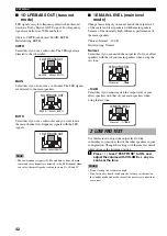 Preview for 44 page of Yamaha RX-V800RDS Owner'S Manual