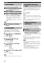 Preview for 46 page of Yamaha RX-V800RDS Owner'S Manual